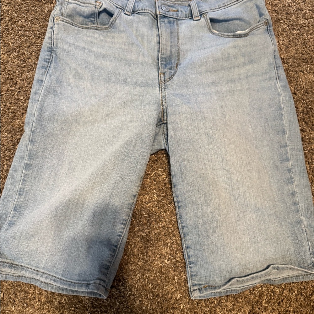 Levi's Light Blue Jean Shorts